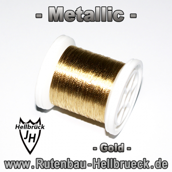 Bindegarn Metallic - Stärke: -A- Farbe: Gold